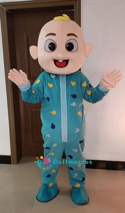 Adult Watermelon Baby cocomelon jojo Boy Mascot Costume - dollmascot