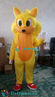 Adults Sonic Mascot Costume Suits - dollmascot