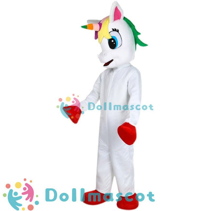 Adults unicorn Mascot Costume - dollmascot