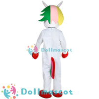 Adults unicorn Mascot Costume - dollmascot