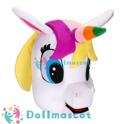 Adults unicorn Mascot Costume - dollmascot