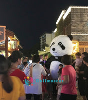 Aldult Inflatable Panda Mascot Costume - dollmascot