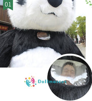 Aldult Inflatable Panda Mascot Costume - dollmascot