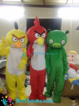 Angry Birds Mascot Costume Cosplay Party - dollmascot