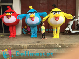 Angry Birds Mascot Costume Cosplay Party - dollmascot