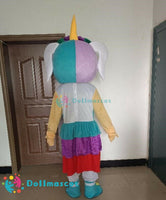 Arale Cute Deluxe Unicorn Doll Girl Mascot Costume - dollmascot
