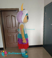 Arale Cute Deluxe Unicorn Doll Girl Mascot Costume - dollmascot