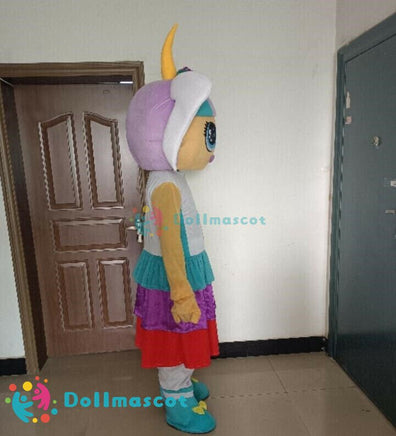 Arale Cute Deluxe Unicorn Doll Girl Mascot Costume - dollmascot