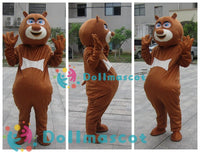 Bear Mascot Costume Cosplay Party - dollmascot