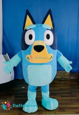 Bingo Dog Mascot Costume Adult - dollmascot