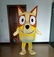 Bingo Dog Mascot Costume Adult - dollmascot