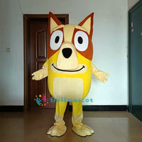 Bingo Dog Mascot Costume Adult - dollmascot