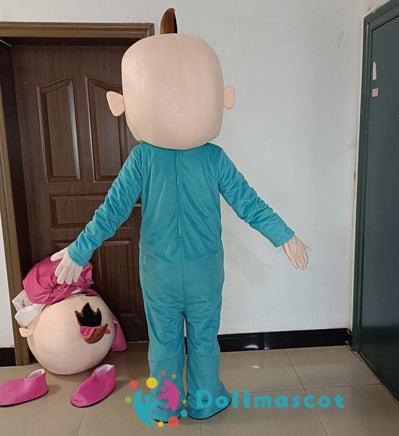 Boss Baby Boy Or Girl Mascot Costume - dollmascot