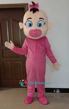 Boss Baby Boy Or Girl Mascot Costume - dollmascot