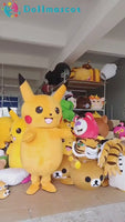 Pikachu Mascot Costume Party Cosplay