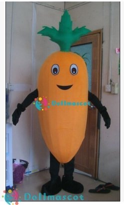 Carrot Costume Mascot - dollmascot