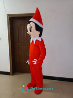 Christmas Elf Boy Mascot Costume - dollmascot