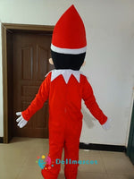 Christmas Elf Boy Mascot Costume - dollmascot