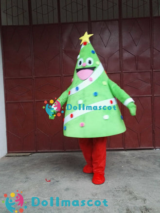 Christmas Tree Cartoon Dolls Costumes - dollmascot