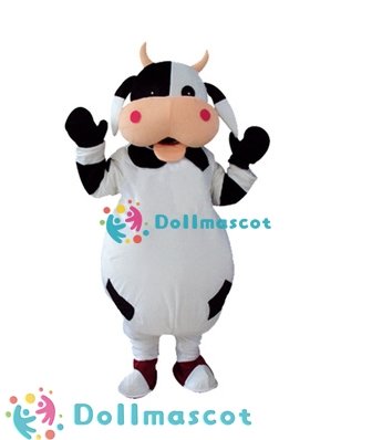 Cow Mascot Costume Cosplay Party - dollmascot