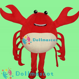Crab Costume Mascot - dollmascot