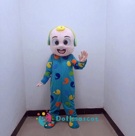 Earphone Watermelon Baby cocomelon jojo Boy Mascot Costume - dollmascot