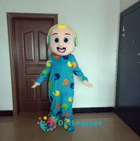 Earphone Watermelon Baby cocomelon jojo Boy Mascot Costume - dollmascot