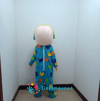 Earphone Watermelon Baby cocomelon jojo Boy Mascot Costume - dollmascot