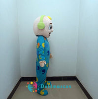 Earphone Watermelon Baby cocomelon jojo Boy Mascot Costume - dollmascot