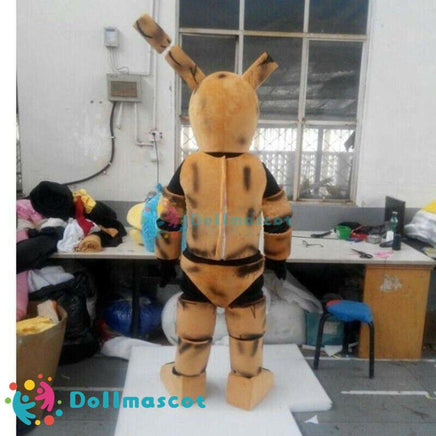 Freddy FNAF Creepy Bunny Adult Mascot Costume - dollmascot