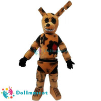 Freddy FNAF Creepy Bunny Adult Mascot Costume - dollmascot