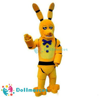 Freddy FNAF Creepy Bunny Adult Mascot Costume - dollmascot