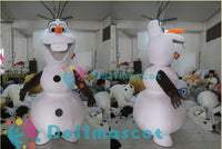Frozen Olaf Costume Snowman Mascot - dollmascot