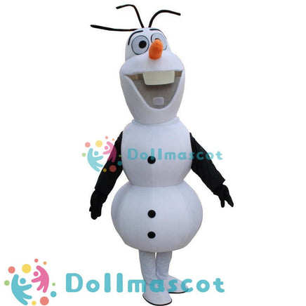 Frozen Olaf Costume Snowman Mascot - dollmascot