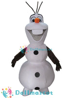 Frozen Olaf Costume Snowman Mascot - dollmascot