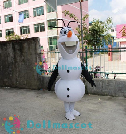 Frozen Olaf Costume Snowman Mascot - dollmascot