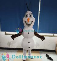 Frozen Olaf Costume Snowman Mascot - dollmascot