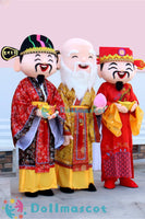 财神God of Wealth Mascot Costume - dollmascot