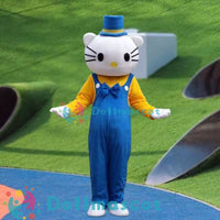 HELLO Kitty Cat Mascot Costume - dollmascot