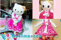 HELLO Kitty Cat Mascot Costume - dollmascot