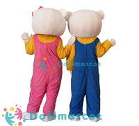 HELLO Kitty Cat Mascot Costume - dollmascot