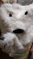 Inflatable Polar Bear Mascot Costume - dollmascot