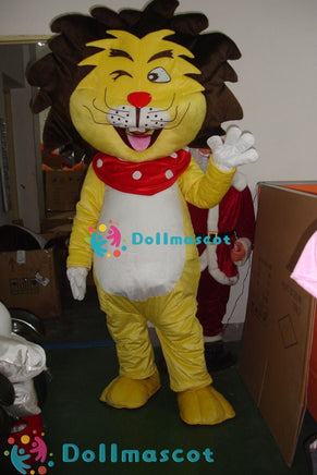 Lion Mascot Costume Cosplay Party - dollmascot
