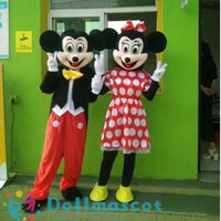 Mickey & Minnie Mouse Mascot Costume - dollmascot