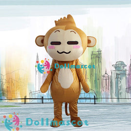 Monkey Costume Mascot - dollmascot