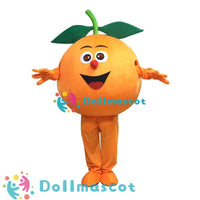 Orange Costume Mascot - dollmascot