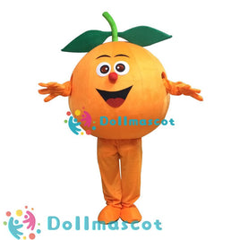 Orange Costume Mascot - dollmascot