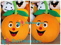 Orange Costume Mascot - dollmascot