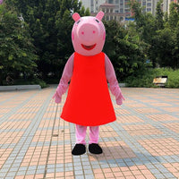 Peppa Pig Mascot Costume Cosplay Party - dollmascot