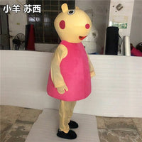 Peppa Pig Mascot Costume Cosplay Party - dollmascot
